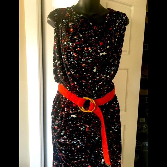 Rodriguez galactic cowl neck dress - Picture 6 of 12